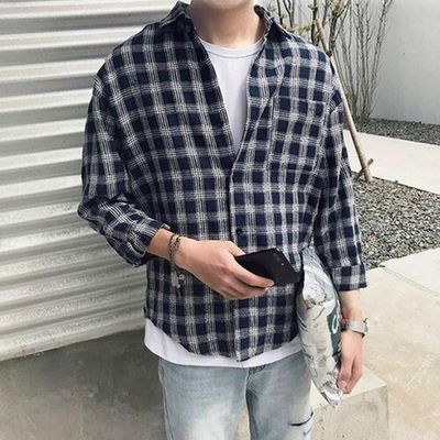 長袖Tシャツ シャツ ファッション服 オーバーフィット リネンシャツ