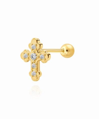 14K グロリクロス ピアス | amood(アムード) - 一番賢いショッピングアプリ