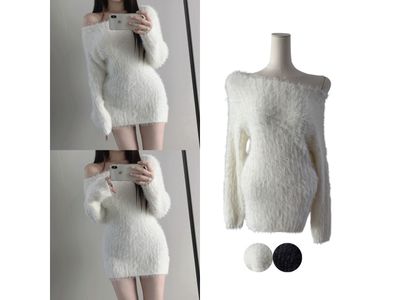 天使ルック／抜け毛X] Angel Angora Knit Ops エンジェル アンゴラ