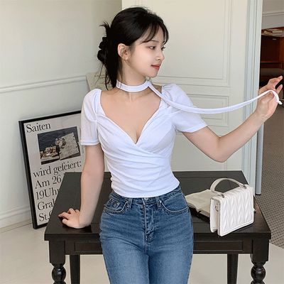新商品✨] ふわふわ パフTシャツ / 半袖Tシャツ 半袖ニット 夏ニット 